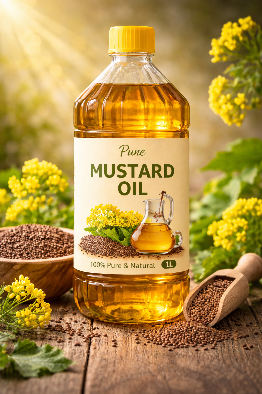 Pure Mustard Oil (1L)